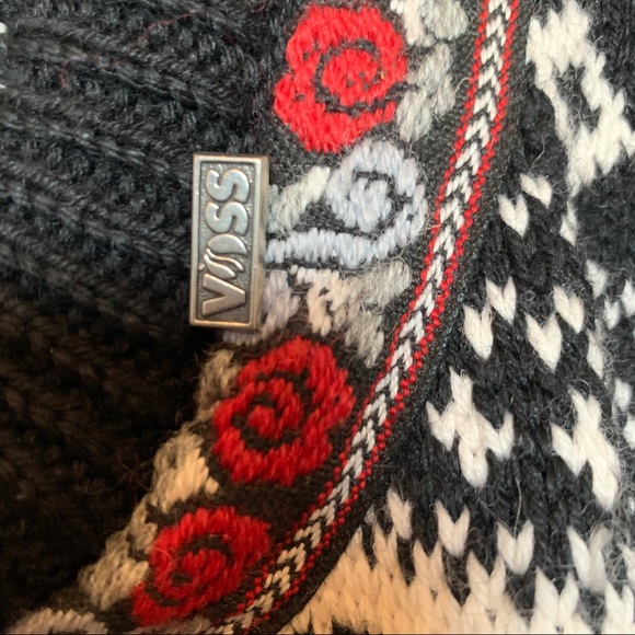 Vintage Voss of Norway 100% Pure Wool Sweater M - Picture 6 of 16